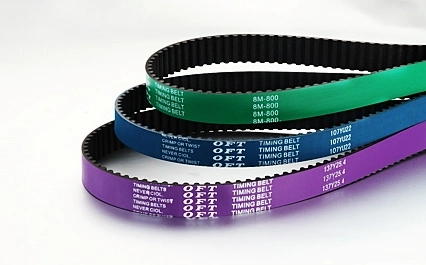 Tfl Coating Colored Za, Zb, Ru, Yu, My, Mr, Zbs, S8m, Sp, Htdn High Quality Auto Timing Belts and Industrial Timing Belt