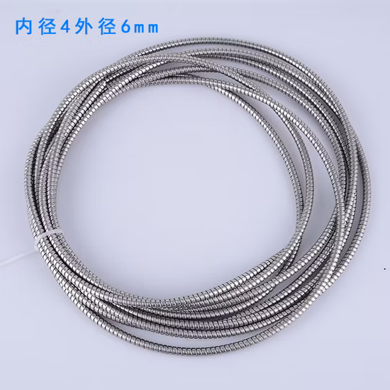 Metallrohrverschraubung. Flüssigkeitsdichte Rohrverschraubung aus Edelstahl 304